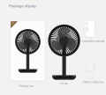 Xiaomi SOLOVE F5 Portable Desktop Fan Electric USB Rechargable Rotatable 3 Speed Small Volume Long Battery Life 4000mAh Batteries. 