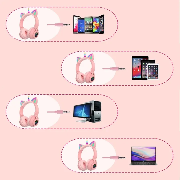 RGB%20Unicorn%20Kids%20Wireless%20Headphones%20With%20Mic,Control%20RGB%20Light%20Girls%20Music%20Stereo%20Earphone%20Mobile%20Phone%20Children's%20Headset%20Gift%20-%20Image%204