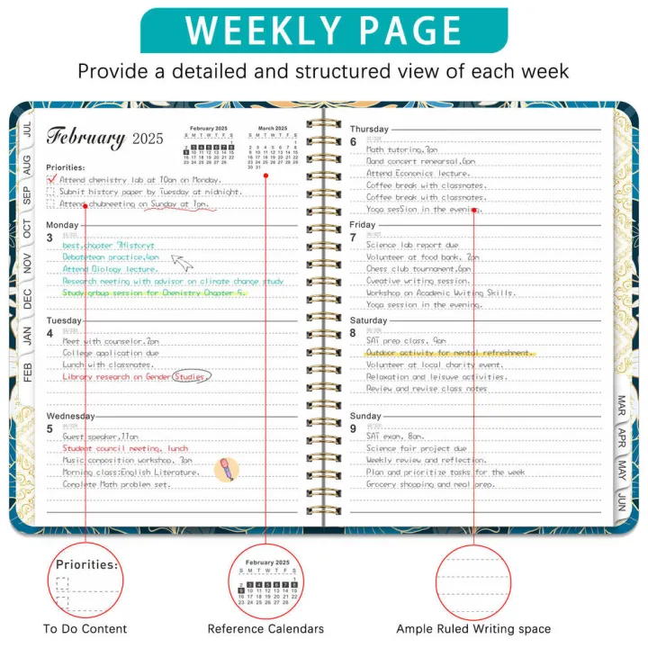 Coil-Bound%20Academic%20Planner%20Dated%20Layout%20A5%20Size%20Hardcover%20Weekly%20Monthly%20Planners%202024-2025%20Planner%20for%20Student%20Use%20Professional%20Organization%20Academic%20Tracking%20%20Planning%20Personal%20Journaling%20-%20Image%204