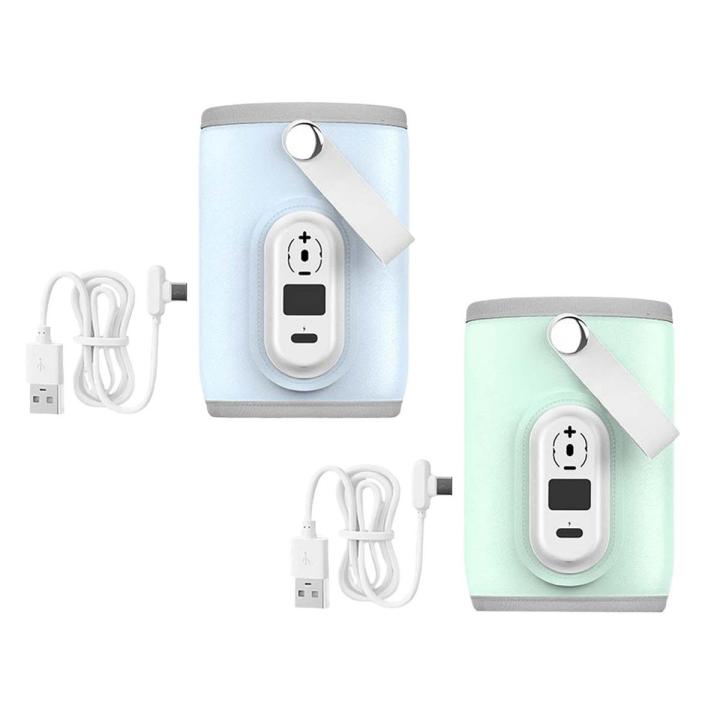 Baby Bottle Warmer Mug Milk Heater Storage Bag Thermostat Cover Insulation Rechargeable Heat Keeper For Travel Car Gift For Mom