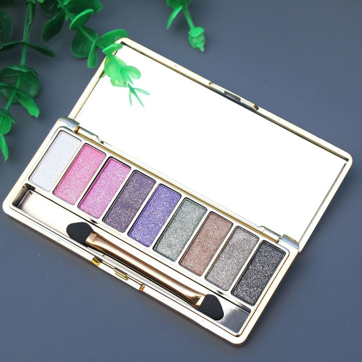 9%20Colors%20Eyeshadow%20Palette%20Daily%20Makeup%20Shimmer%20Eyeshadow%20Long%20Lasting%20Shiny%20Eye%20Shadow%20Cosmetics%20For%20Women%20-%20Image%203