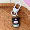 Kawaii Sanrio Kuromi Hello Kitty Cinnamoroll Keychain Cute Cartoon Car Keychain Pendant School Backpack Decoration Kid Toys Gift.