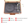 Vinyl Record Player Turntable 2.0 Stereo Speaker for Bar Entertainment Decor. 