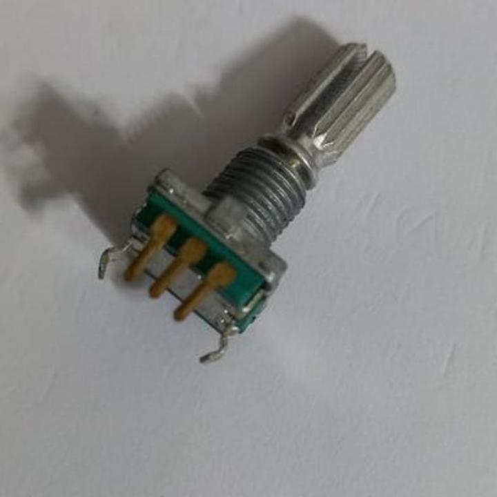 3Pin UNIVERSAL Single Gang Rotary 3 Pin Linear Taper Pot Potentiometer Volume Controller Variable Resistor Potentiometer Single Gang Rotary Switches