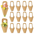 Bouquet Wrapping Paper Floral Gift Bag Flower Gift Bag with Handles, Suitable for Thanksgiving Birthday Wedding Party Gifts.