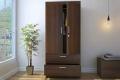 2 Door Almira with 2 Drawer | Cupboard Almirah | 2 Door Engineered Wooden Almirah by Furnisha Decor. 