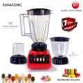 Master Panasonic Blender-1.5 Liter Heavy Duty Electric Blender & Juicer with Mixer and Grinder- Top Selling Master Panasonic Blender. 