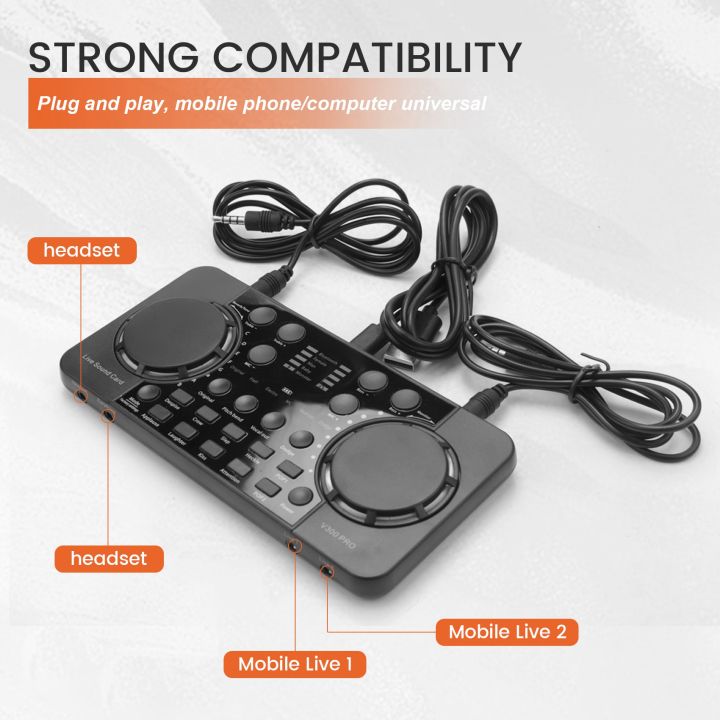 V300%20PRO%20Sound%20Card%2010%20Sound%20Effects%20Bluetooth%20Noise%20Reduction%20Audio%20-%20Image%204