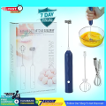 Premium Electric Hand Mixer, 2-in-1 USB Rechargeable Automatic Milk Frother Egg Beater, 5V Lithium Battery Powered Electric Blender with 3 Speed Adjustable/Antique eliance. 