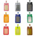 Cute Cartoon ID Card Holder Cat PU Badge Holder Multifunctional Work Card Case Work Card Case Outdoor.