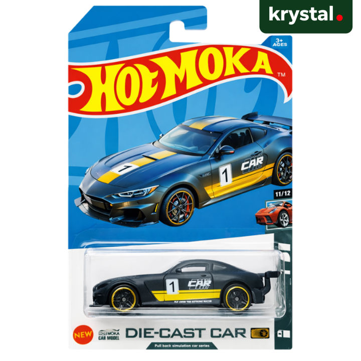【Krystal】Hot Moka 10th Anniversary – 1:64 American Muscle & Endurance Die‑Cast Cars – Metal‑on‑Metal Collector Series
