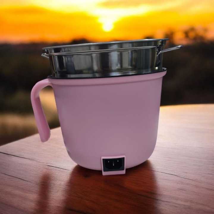 Prestige 2.1L Household Kitchen Electric Cooking Pot with Steamer_Xaey