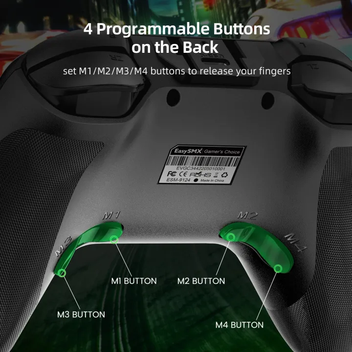 EasySMX%20Bayard%209124%20Gamepad%20Bluetooth%20Joystick%20Game%20Controller%20for%20Nintendo%20Switch/PC/Cellphone,%20One%20Key%20to%20Wake%20Up,%206%20Axis%20Gyro%20-%20Image%202