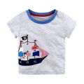 Children T-shirt 1-6Y Casual Fashion Summer Toddler Baby Boys T-shirt Cotton Style Short Sleeve O-Neck Pullover Cartoon T-Shirts.