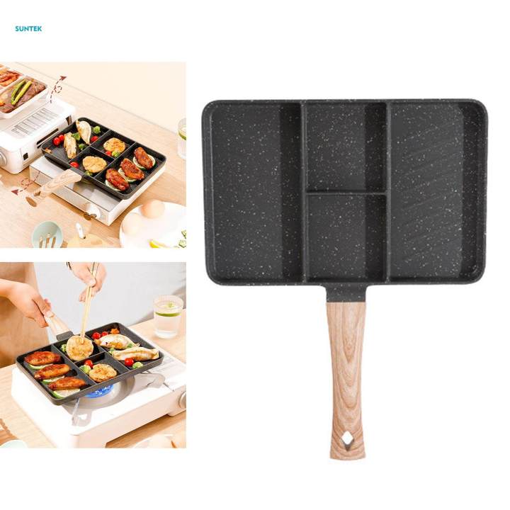 Egg Frying Handle Pancake Pan for Cooking Vegetable Breakfast