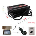 14.6V 15A Charger Smart Aluminum Case Is Suitable For 4S 12.8V LCD Dispay LiFePO4 Battery OLED Display Fast Charger 12V OHRIJA. 