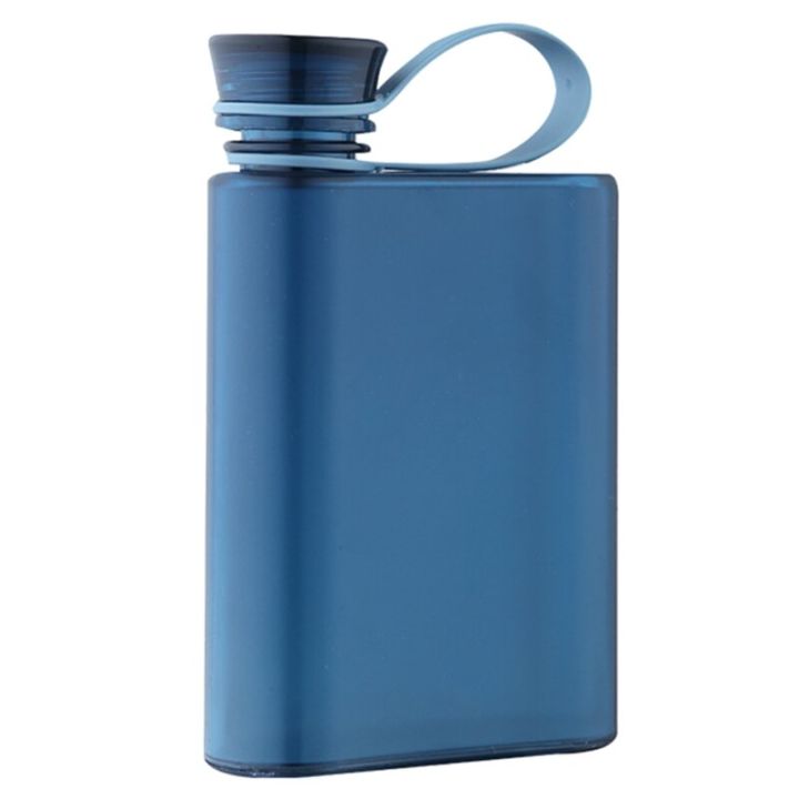 500ML%20Creative%20Matte%20Flat%20Plastic%20Water%20Bottle%20A5%20Outdoor%20Sport%20Portable%20Bottle%20Notebook%20Kettle%20Bottle%20for%20Male%20and%20Female%20-%20Image%202