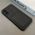 For TCL 505 50SE Case Soft Card Holder Slot Silicone Wallet Cover For TCL 50 SE 505 Back Cover Phone Cases.