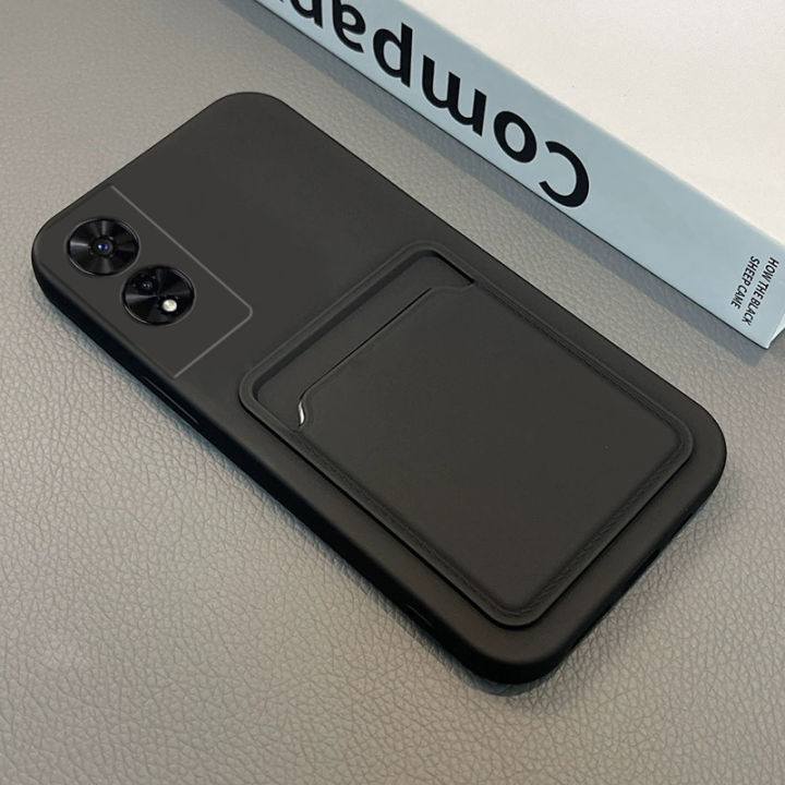 For TCL 505 50SE Case Soft Card Holder Slot Silicone Wallet Cover For TCL 50 SE 505 Back Cover Phone Cases
