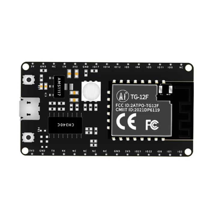 Alibaba%20TG7100C%20directly%20connected%20to%20Tmall%20Genie/WiFi+Bluetooth%20module/Anxinke%20TG-12F%20Kit%20development%20board%20-%20Image%204
