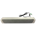 4D Computer Speaker Bar Stereo Sound Subwoofer for Laptop Notebook PC Music Player (White).