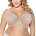 Bra Women Bras Women's Underwear Thin Underwired Bra Gray Big Size Top 36 38 40 42 44 46 48 50 52 54 F G H I Cup.