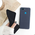 Tokifu For OPPO A12 Back Cover Matte Simple Solid Color Soft Silicone TPU Case. 