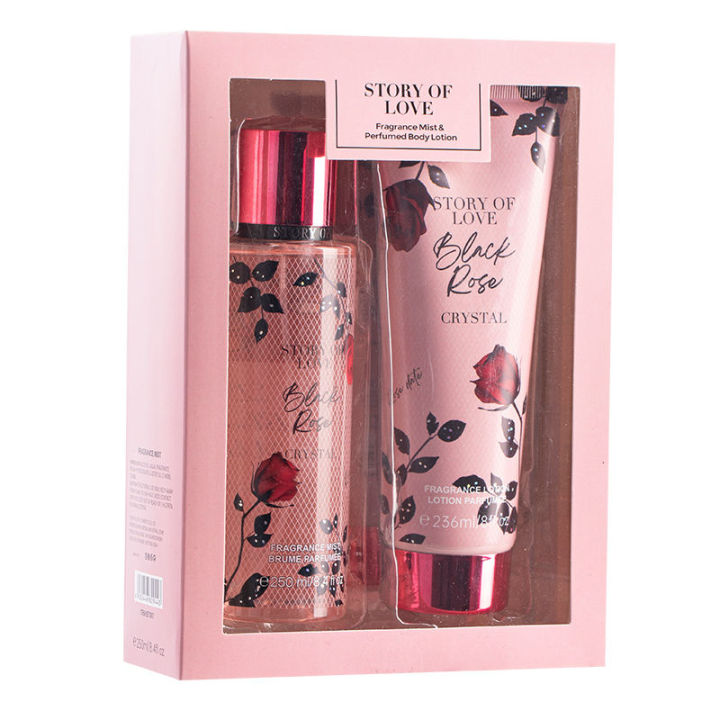 Story Of Love Perfume For Woman Long Lasting 88ML Perfume and Body Lotion lasting Body Mist set