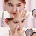 Triangle Velvet Powder Puff Pizza Flours Mini Finger Puff Face Makeup Sponge Cosmetic Set Beauty Egg Washable Makeup Tools.