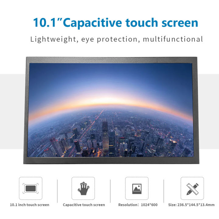 Psp Screen For Raspberry Pi Portable monitor 10.1inch HDMI-compatible touch screen with speakers ...