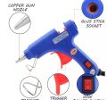 Hot Melt Glue Gun 20Watt With Free 10 Large Sticks.