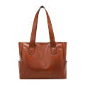 Korean fashion Joker large capacity tote bag leisure portable shoulder bag.