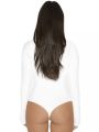 Ypser Solid Knitted Turtle Neck Skinny Warm Bodysuit Women Long Sleeve Bodycon Sheer Body Suit. 