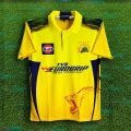 Chennai Super King Short Sleeve Collar Polo Cricket Jersey For Men - CSK Half Sleeve Collar Polo ipl t shirt - Chennai Jersey 2026/27.