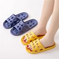 2023 Summer Women Slippers Bath Leaky Platform Non-Slip Home Hole Flip Flops Beach Sandals Ladies Leaky Slides Indoor Outdoor.