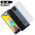 Samsung Galaxy M21/M31 - Carbon Fiber Back Poly Sticker. 