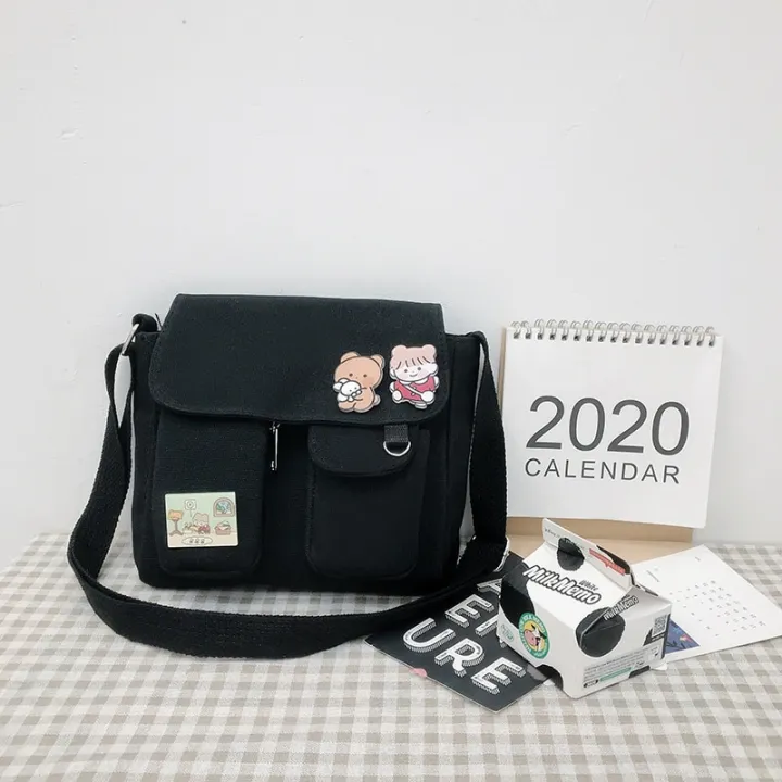 Canvas%20Shoulder%20Bags%20for%20Women%20men%20Simple%20Large%20Capacity%20Messenger%20Crossbody%20Tote%20Shopper%20Bag%20Young%20Student%20Women's%20School%20bags%20-%20Image%207