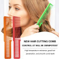 【The Edge of Beauty】1pc  Barber Comb Ultra-thin Deign Tool In Multiple Color   Color: Random color. 
