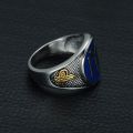 Stainless Steel Middle East Turkish Kayi Ertugrul Ring Letter Y Ring Titanium Steel Jewelry Man Rings. 