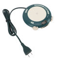 Heating Coaster Electric Mug Warmer 55 degrees Celsius 65 degrees Celsius 75 degrees Celsius Constant Temperature Screen Display 20W for Tea. 