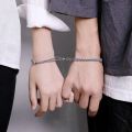【beauty code store】Creative Magnet Each Bracelet Men Women Charm Bracelet Jewelry. 
