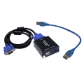 VGA to USB Adapter Converter with Audio and Video Capture Card VGA Digital Converter. 