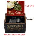 movie music a thousand years Music Box Wooden Girlfriend wife friend wedding new year Christmas Presents gift. 