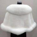 Winter Cape Fluffy Soft Cold Resistant Elegant Noble Artificial Fur Evening Dress Shawl Women Poncho for Dating. 