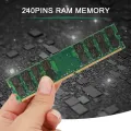 4GB DDR2 Ram Memory 800Mhz 1.8V 240Pin PC2 6400 Support Dual Channel. 