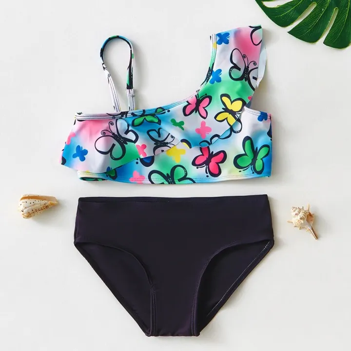 Girls%20Bikini%203~10Years%20Girls%20Swimsuit%20Ruffle%20style%20Swimming%20suit%20for%20girl%20Two%20pieces%20Children%20swimwear%20Kids%20Bikini%20Set%20-%20Image%204