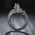 Halloween Horror Ring Dragon Claw Ring Gothic Dark Punk Assertive Ring Gift. 