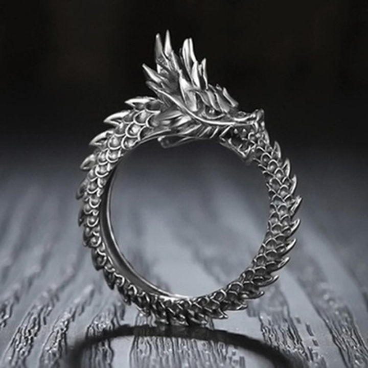 Halloween Horror Ring Dragon Claw Ring Gothic Dark Punk Assertive Ring Gift