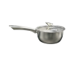 HAMKO SS Milk Pan with SS Lid (20 cm)-IB. 