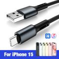 USB C Cable Type C Charging Cable for iPhone 15 Pro Max Huawei Samsung S21 S22 3A Quick Charge 3.0 USB Type C Fast Charger 3m.